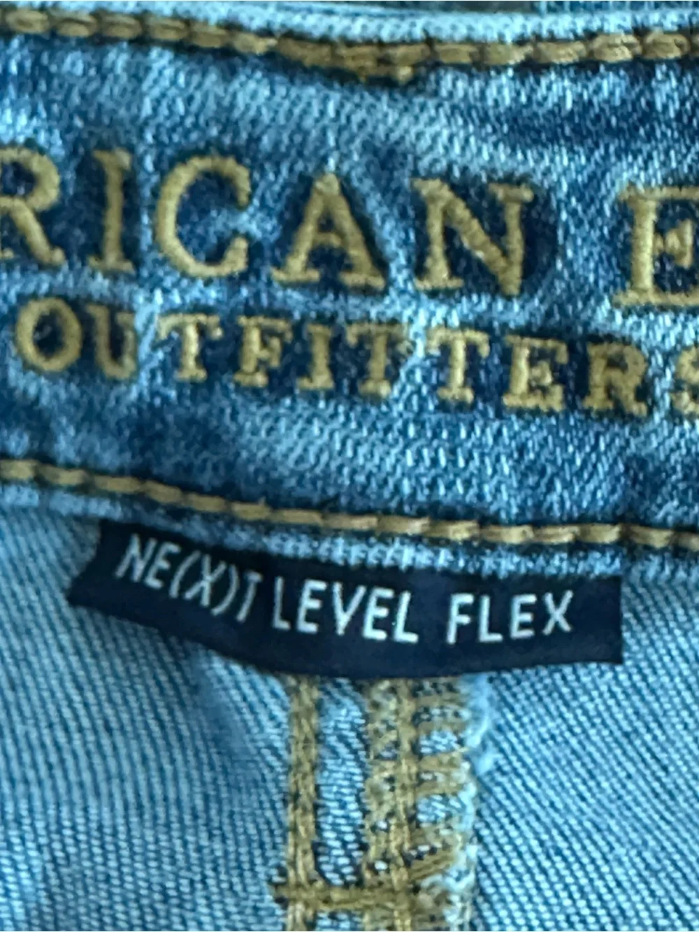 American Eagle Outfitters Mens Jeans Slim  Fit 34x34 Light Pre Owned Cut